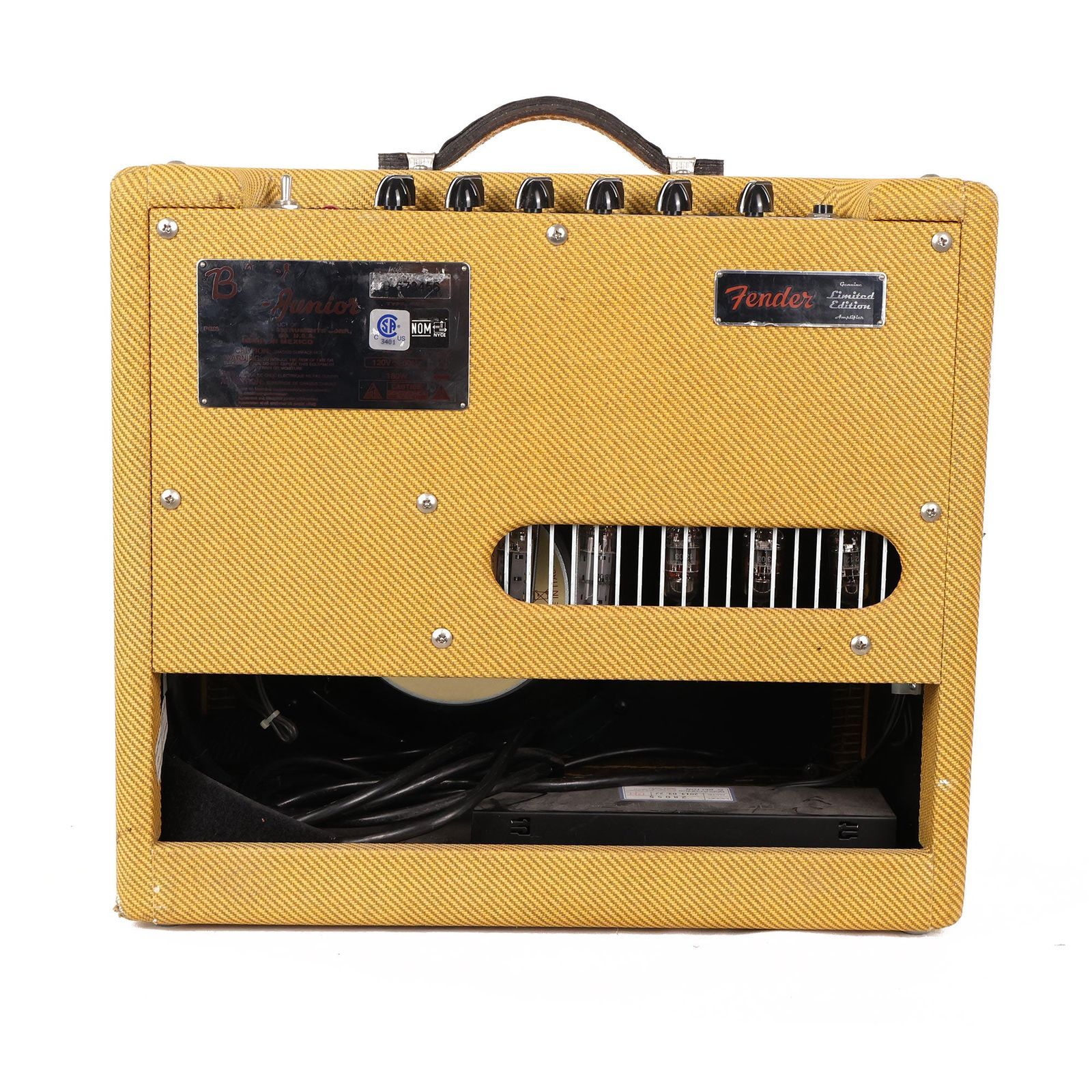 Fender Blues Junior Lacquered Tweed Combo Amplifier 2013 - Image 3