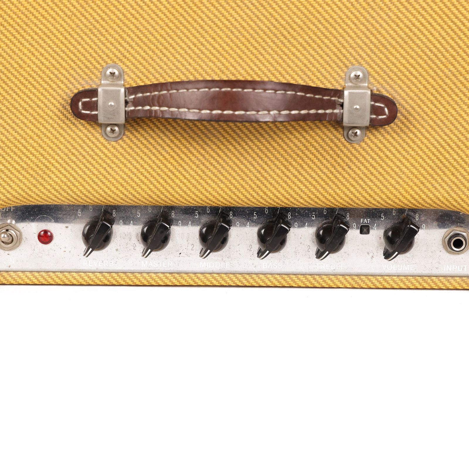 Fender Blues Junior Lacquered Tweed Combo Amplifier 2013 - Image 6